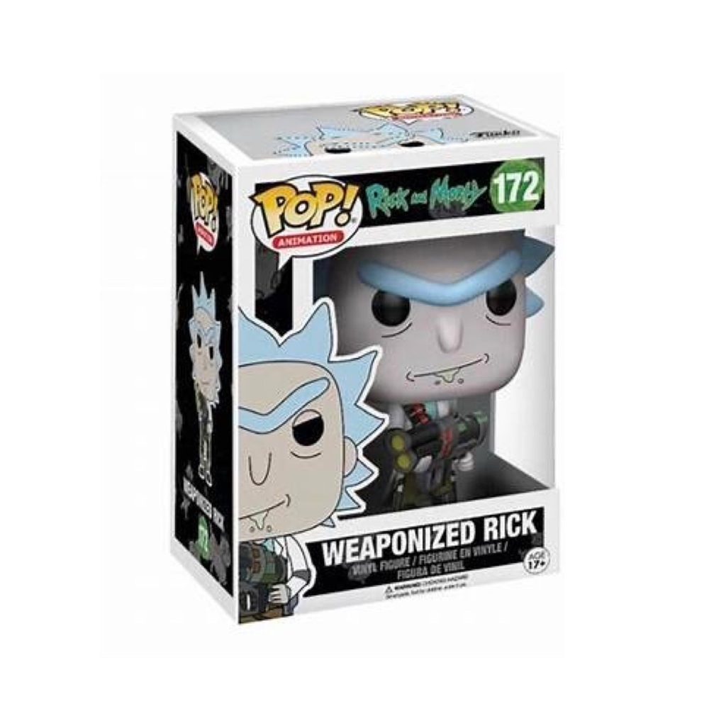 Funko Pop! Animation Rick And Morty “Weaponized Rick” 172 NEW NIB